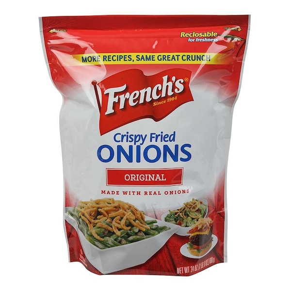 Frenchs French's Crispy Fried Onions 24 oz., PK6 22006 Zoro